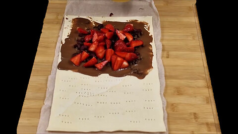 A amazing recipe with Strawberries and Nutella