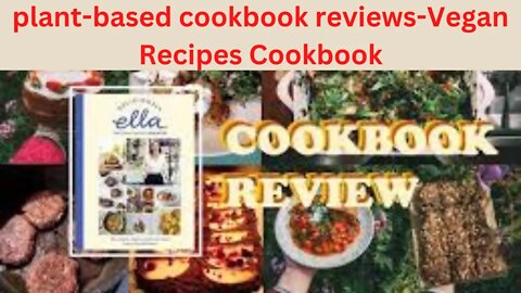 plant-based cookbook reviews-Vegan Recipes Cookbook