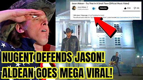 PRO AMERICAN Ted Nugent BLASTS Jason Aldean's Critics as Try That In A Small Town Goes MEGA VIRAL!