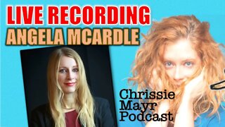 LIVE Chrissie Mayr Podcast with Angela McArdle - Libertarian National Committee