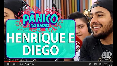 Henrique e Diego - Pânico - 09/03/16