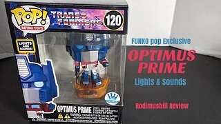 Transformers Funko Pop! Optimus Prime *Lights & Sounds* Funko.com Exclusive - Rodimusbill Review