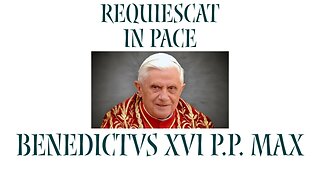 RIP Pope Benedict XVI Our Thoughts & Memories on Joseph Ratzinger