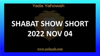 Shabat Show Short 2022 Nov 04