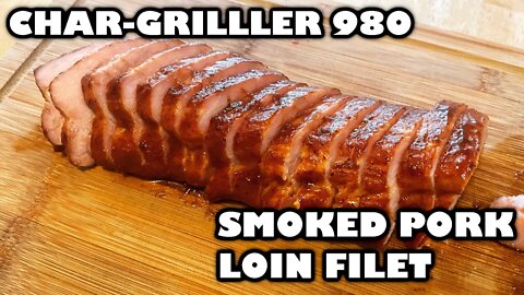 Smoked Pork Loin Filet | Char-Griller 980 Gravity | @Char Griller