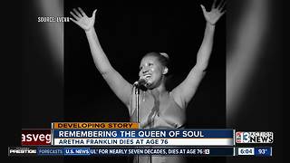 Las Vegas remembers Aretha Franklin