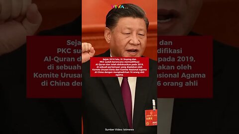 Tindakan Xi Jinping Ingin Ubah Isi Al Quran Dikecam Aliansi Mahasiswa Islam #alquran #xijinping