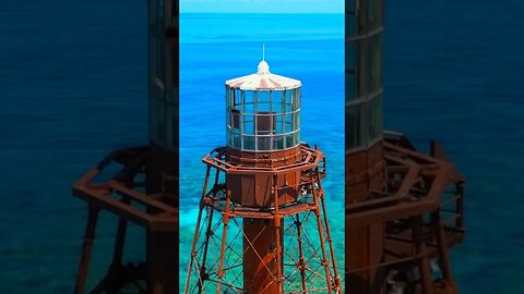 The Oldest reef Lighthouse in the Florida Keys #savecarysfortlighthouse #keylargo