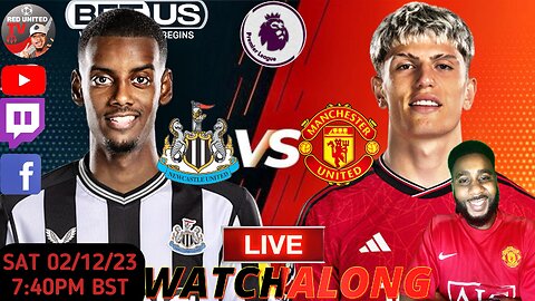 NEWCASTLE UNITED vs MANCHESTER UNITED LIVE WATCHALONG - PREMIER LEAGUE | Ivorian Spice