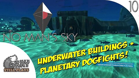No Man's Sky PC | Underwater Building Exploration and Planetside Dogfights! | Part 10 | Gameplay