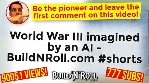 World War III imagined by an AI - BuildNRoll.com #shorts