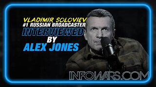 Top Russian Broadcaster Vladimir Soloviev Interviewed by Alex Jones, MUST WATCH!