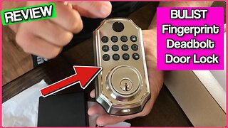 BULIST UD01F Fingerprint Deadbolt Door Lock