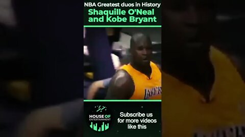 Shaquille O'Neal and Kobe Bryant duo #shorts
