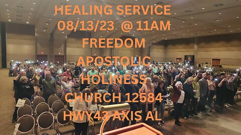 Healing Service with Timothy V Dixon
