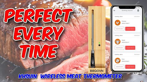 KHSUIN Wireless Meat Thermometer Review