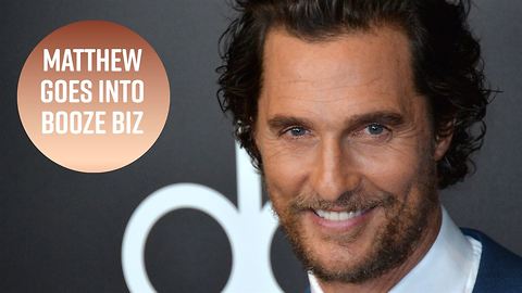 Matthew McConaughey creates 'perfect' bourbon flavor