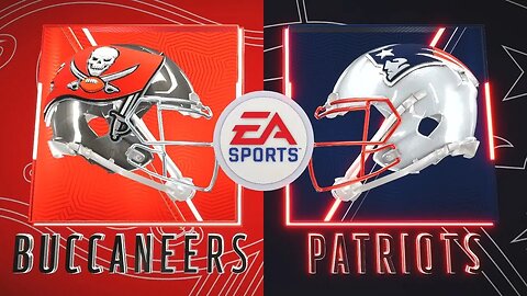 Tampa Bay Buccaneers vs New england Patriots in Franchise Mode on madden 22
