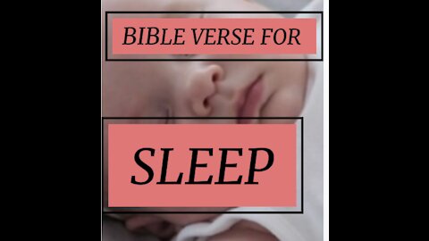 Bible verses for Sleep 5 short