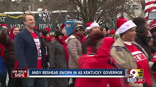 Andy Beshear sworn in as Kentucky governor