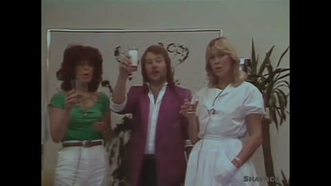 ABBA : New Years Toast (Subtitles) Nu alla goda vänners skål gutår! (Enhanced)