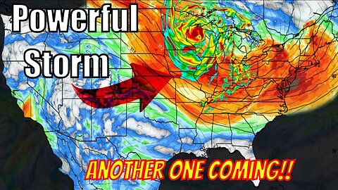 Another Powerful Storm Coming! Tornadoes & Damaging Winds - The WeatherMan Plus