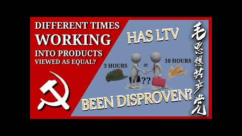 Is LTV Disproven by Products with Different Times Put Into Them Being Exchanged?