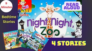 Little Box of Night Night Books by Amy Parker | 4 Bedtime Stories for kids | #bedtimestories