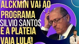 Plateia do Silvio Santos vaia Lula na frente de Alckmin!