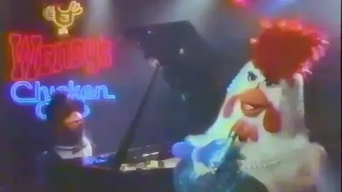 "Chicken Club Is For People" Wendy's Puppet Nightclub 1986 TV Commercial Jingle (80's Ad)