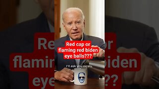 Flaming Biden eyeballs are the new MAGA hat. #joebiden #kamalaharris 🇺🇸