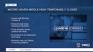 Moore Haven Middle-High School temporarily closes