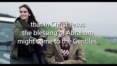 Galatians 3:13-14 - Alternate Version [Lyric Video] - The Bible Song