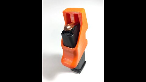 Glock 20 29 Speedloader - Standard 15 round Glock 10mm mag loading - 2nd method