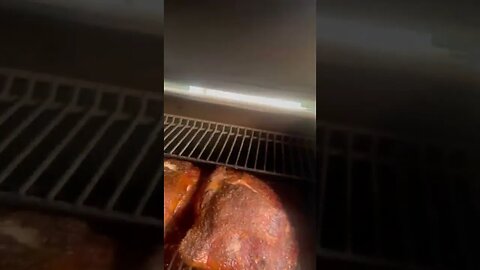 18 lbs Pork Butt Smoking on the Traeger | Smoked Meat Kingwood TX by Jeremy Williams