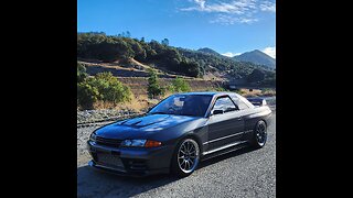 Skyline GT-R mountain roads