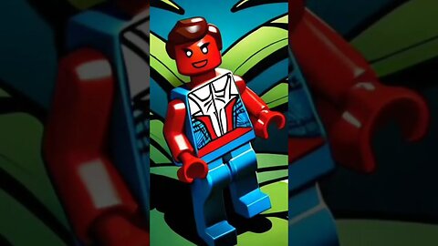 Cute Lego Spiderman in the forest #shorts#shortsvideo#Spiderman#Lego