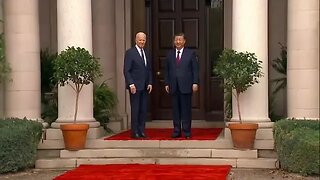 Biden Shakes Hands With Xi Jinping, Walks Directly Inside As Soon As Reports Start Asking Questions