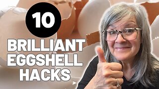 10 Diy Eggshell Crafts / Home Hacks / Transforming Trash into Treasure
