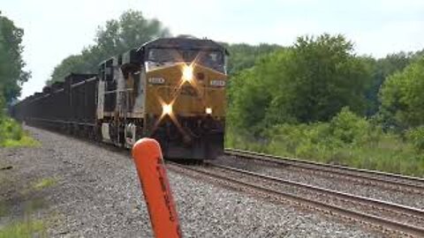 CSX B158 Empty Coke Express Train from Sterling Ohio June 11, 2022