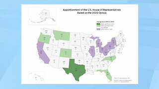 2020 Census Data: 6 States To Gain Seats, 7 To Lose A Seat