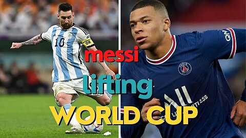 Moment Goal Messi World Cup 2022 │ MESSI LIFTING WORLD CUP