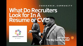What Do Recruiters Look for In A Resume or CV?