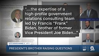 President Joe Biden's brother causing conflict of interest?