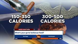 Which is healthier? Hot dogs or hamburgers?