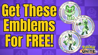 Claim Your Free Pokémon Unite Platinum Emblems NOW!! #pokémonunite