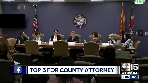 Top 5 candidates for Maricopa County Attorney