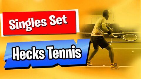 Tennis 4k Mens Singles Match with iphone 11 Video Highlights