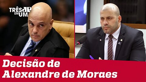 Moraes nega pedido de liberdade de Daniel Silveira