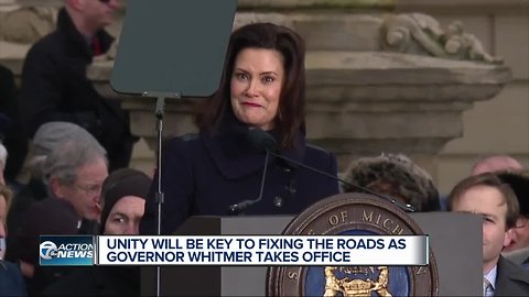 Whitmer, Gilchrist sworn in at inauguration ceremony